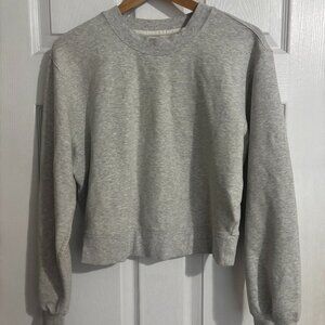 Women's Abercrombie and Fitch Soft Grey Sweatshirt in Size XS